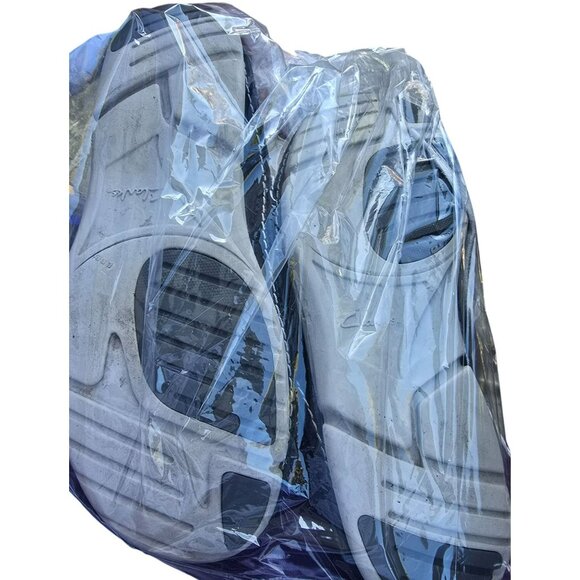 Clarks Trigenic Mens Lace-Up Casual Shoes Size 8.5 Blue Brown Suede - Picture 6 of 6